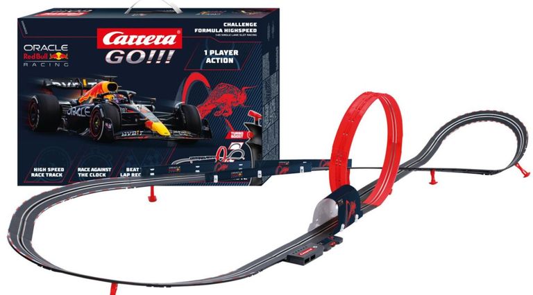 Levně Autodráha Carrera GO!!! 68002 F1 Challenger 6 m + 1 formule
