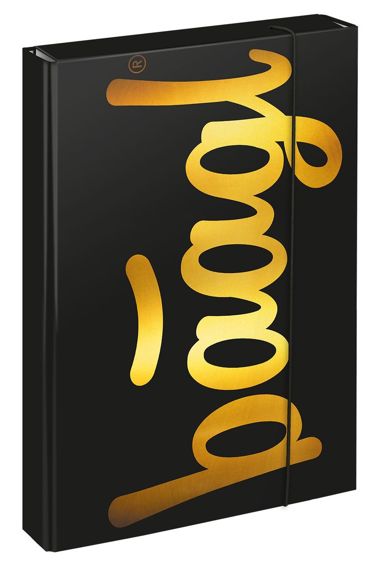 Desky na školní sešity A4 Jumbo Gold