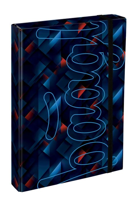 Obrázek produktu: BAAGL Desky na školní sešity A4 Jumbo Indigo