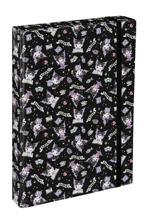 Obrázek produktu: BAAGL Desky na školní sešity A4 Jumbo Kuromi Black