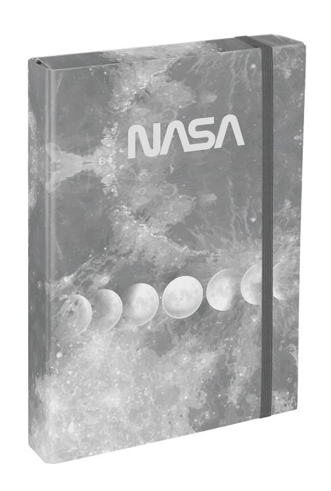 Obrázek produktu: BAAGL Desky na školní sešity A4 Jumbo - Nasa Grey