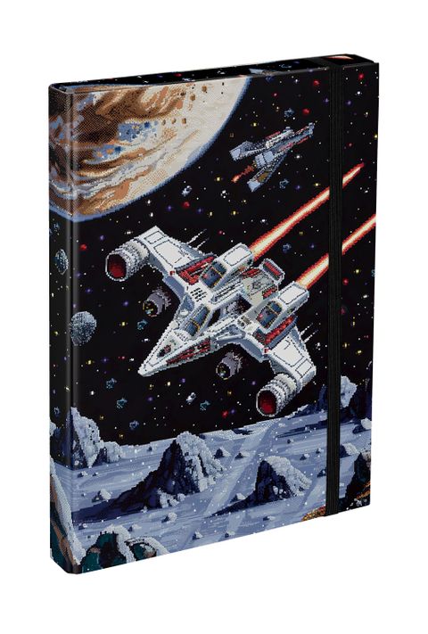 Obrázek produktu: BAAGL Desky na školní sešity A4 Pixel Space