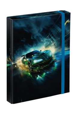 Obrázek produktu: BAAGL Desky na školní sešity A5 - Závodní auto