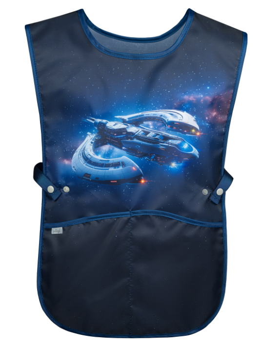 BAAGL Dětská zástěra Vesmírná loď