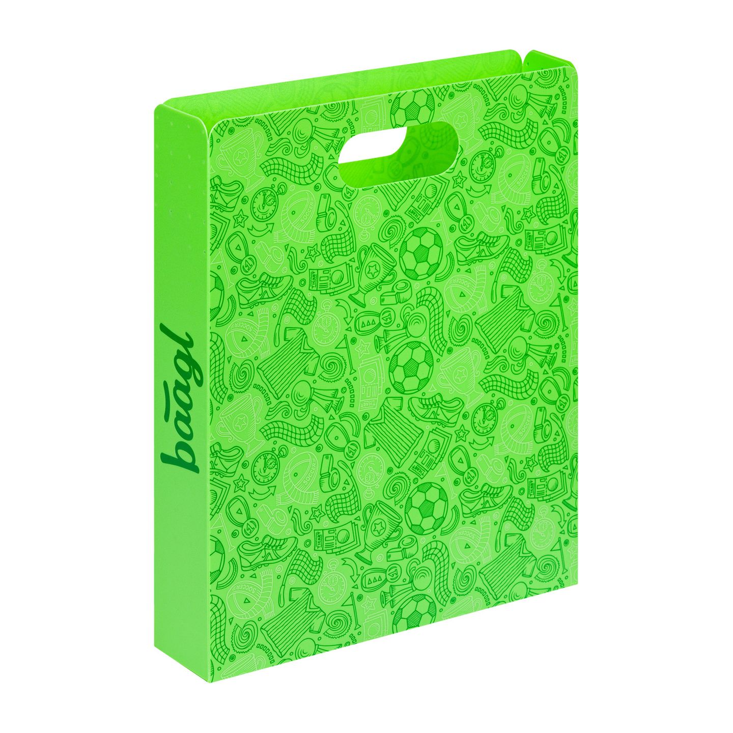 BAAGL Plastové desky na školní sešity Fotbal