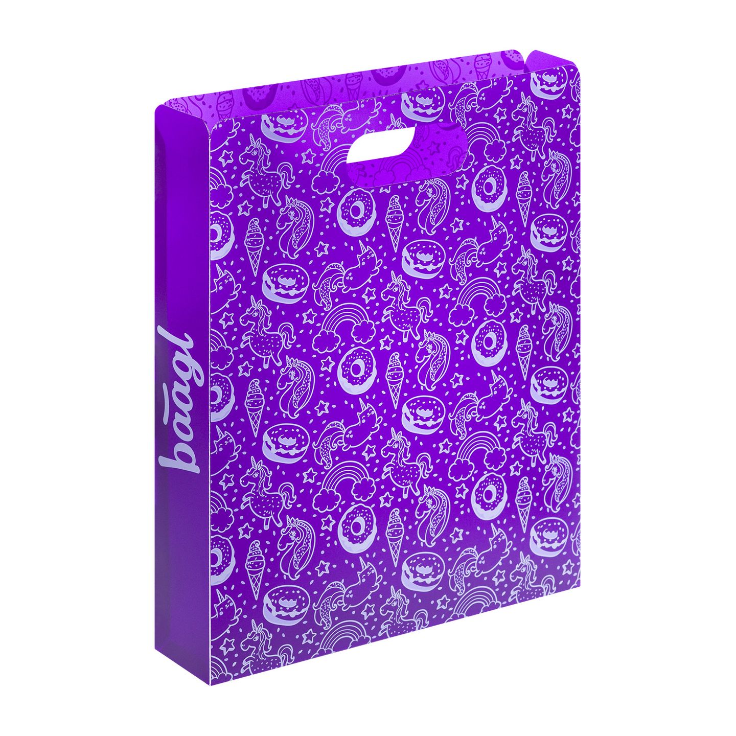 BAAGL Plastové desky na školní sešity Jednorožec