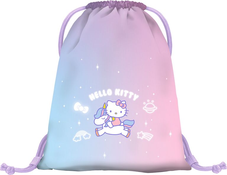 BAAGL Předškolní sáček Hello Kitty Unicorn GRS Presco Group