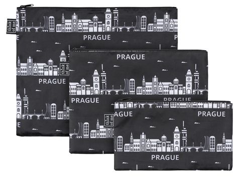 Obrázek produktu: BAAGL Set 3 taštiček - Praha