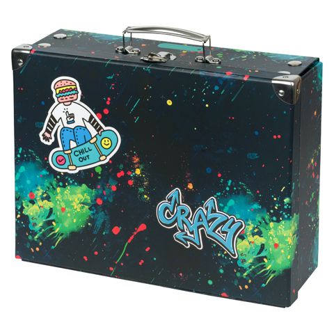 Obrázek produktu: BAAGL Skládací školní kufřík Chill s kováním