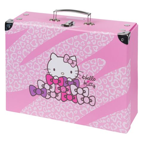 Obrázek produktu: BAAGL Skládací školní kufřík Hello Kitty Sweet Leopard