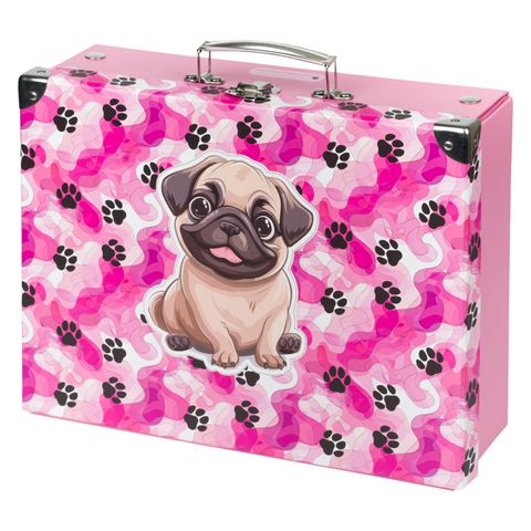 Obrázek produktu: BAAGL Skládací školní kufřík Tlapky s kováním