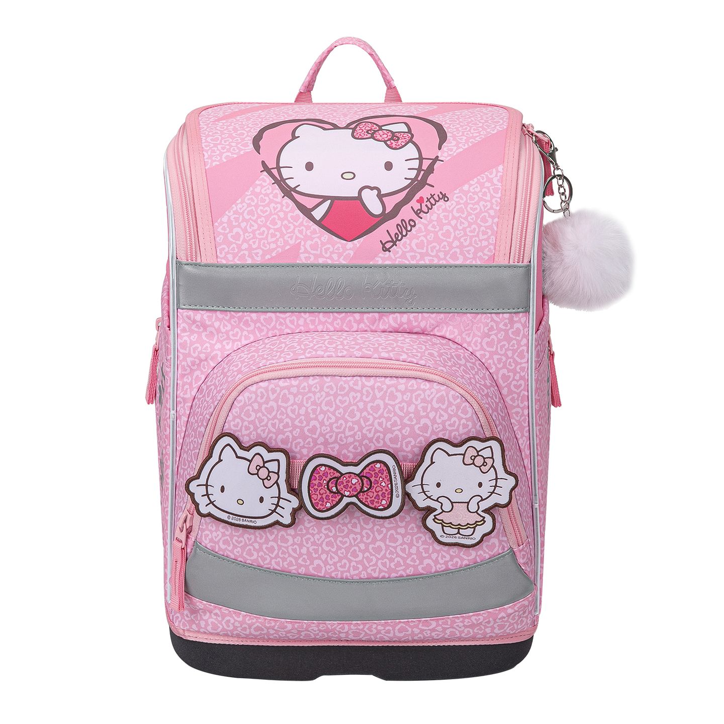 BAAGL Školní aktovka Zippy Plus Hello Kitty Sweet Leopard