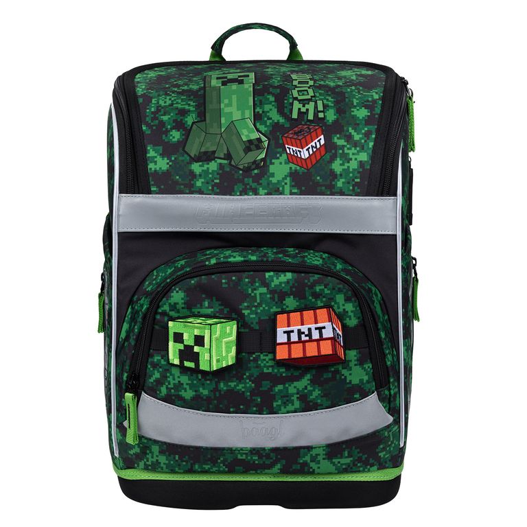 Levně BAAGL Školní aktovka Zippy Plus Minecraft Boom