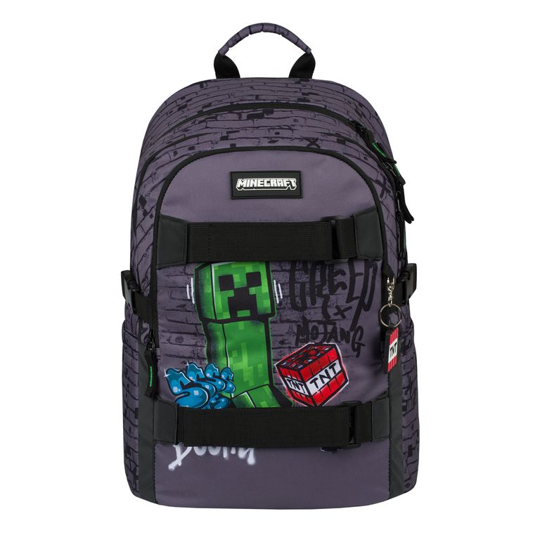 Levně BAAGL Školní batoh Skate Minecraft TNT