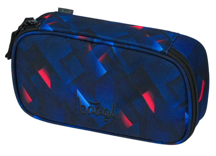 BAAGL Školní penál etue Indigo GRS