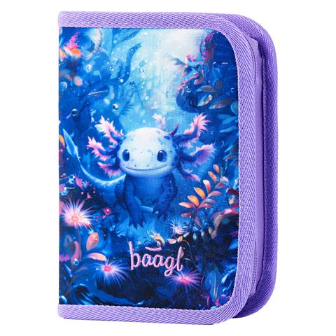 Obrázek produktu: BAAGL Školní penál jednopatrový Axolotl