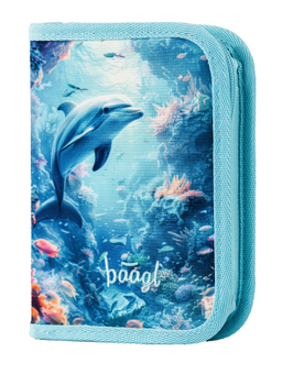 Obrázek produktu: BAAGL Školní penál jednopatrový Delfín