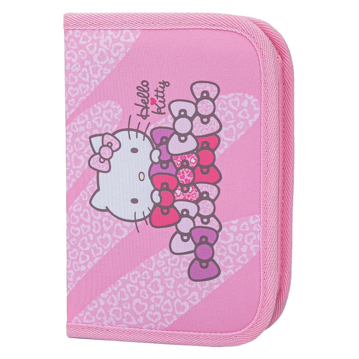 BAAGL Školní penál jednopatrový Hello Kitty Sweet Leopard
