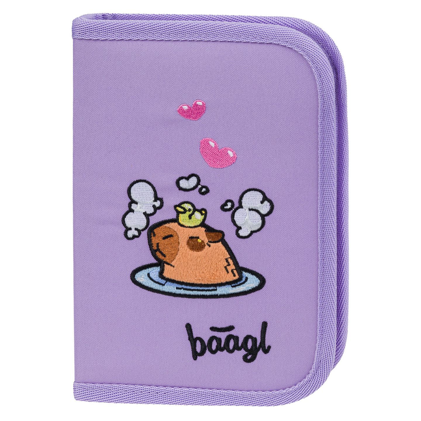 BAAGL Školní penál jednopatrový Kapybara