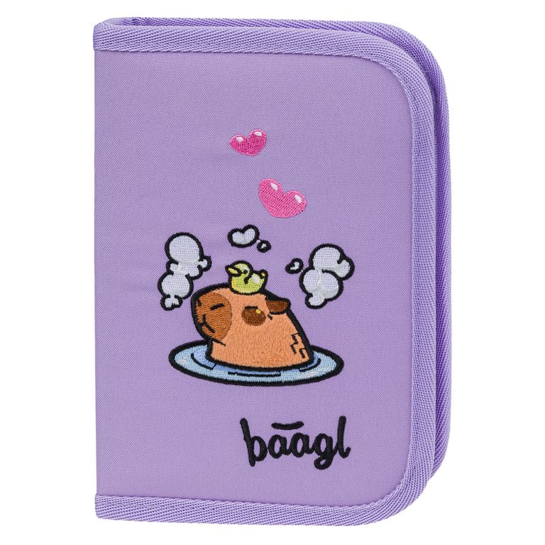 BAAGL Školní penál jednopatrový Kapybara
