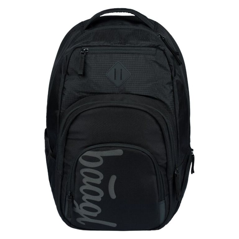Levně BAAGL Studentský batoh Coolmate Black