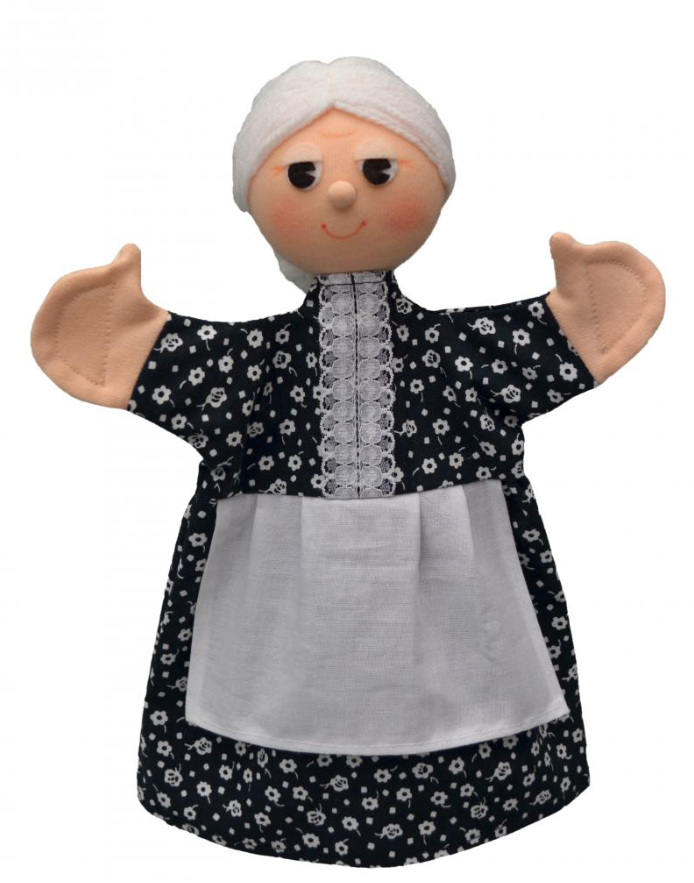 Babička 27 cm, maňásek