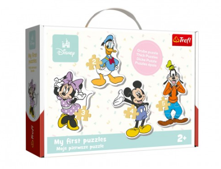 Trefl Baby Mickey Mouse a přátelé 14 dílků