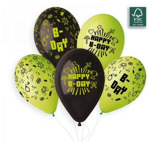 Balonek/ Balonky nafukovací s oblíbeným potiskem, 5 ks