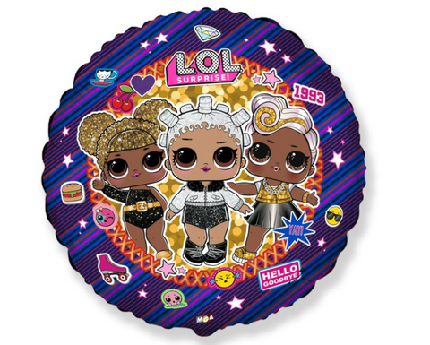 Obrázek produktu: Balónek foliový L.O.L 45 cm