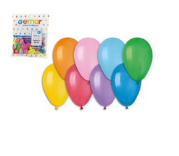 Obrázek produktu: Balonek nafukovací 7" průměr 19 cm - 100 ks v sáčku