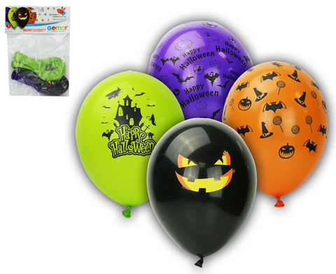 Obrázek produktu: Balónky s potiskem Halloween 5 ks