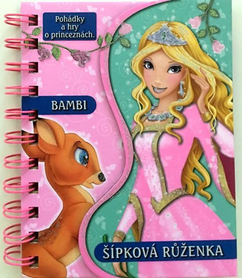 Bambi / Šípková Růženka - Pohádky a hry o princeznách NAKLADATELSTVÍ SUN s.r.o.