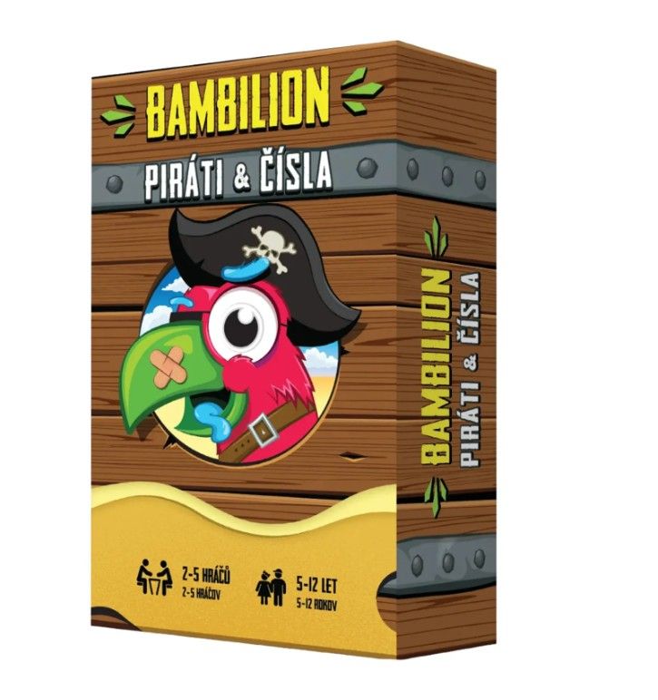 Bambilion - Piráti a čísla - Soubor dětských her