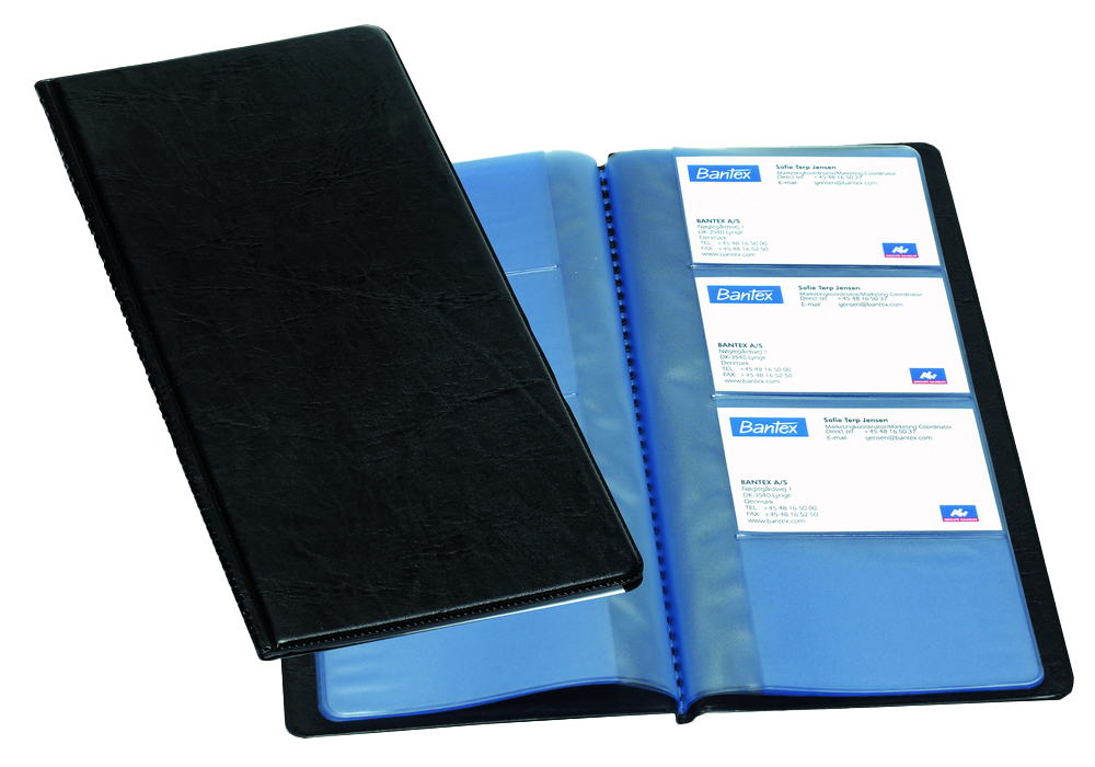 Bantex Album na vizitky A5 PP - černý