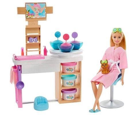 Obrázek produktu: Barbie Salón krásy Herní set s blondýnkou