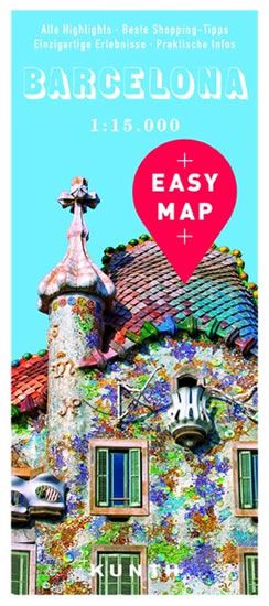 Obrázek produktu: Barcelona - Easy Map 1:15 000