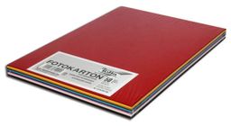 Obrázek produktu: Barevné papíry A4 300 g - mix 10 barev 50 kusů /Fotokarton DIN A4 sort./