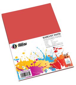 Obrázek produktu: Barevný papír A4 80 g - 100 ks - červený
