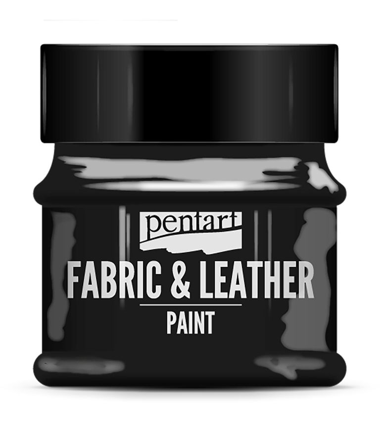 Pentart Barva na kůži a textil PENTART 50 ml ČERNÁ