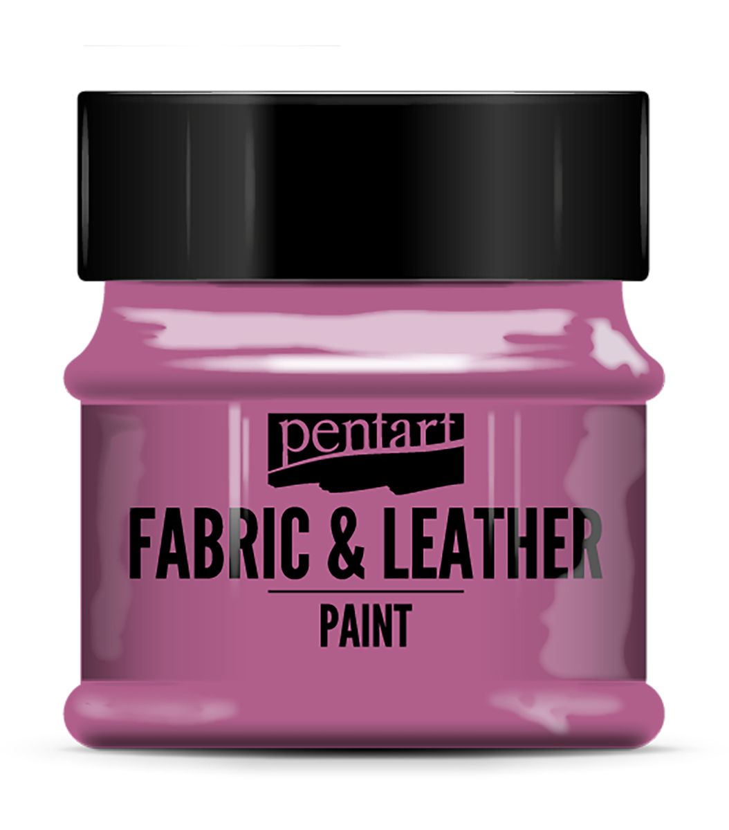 Barva na kůži a textil 50 ml MAGENTA