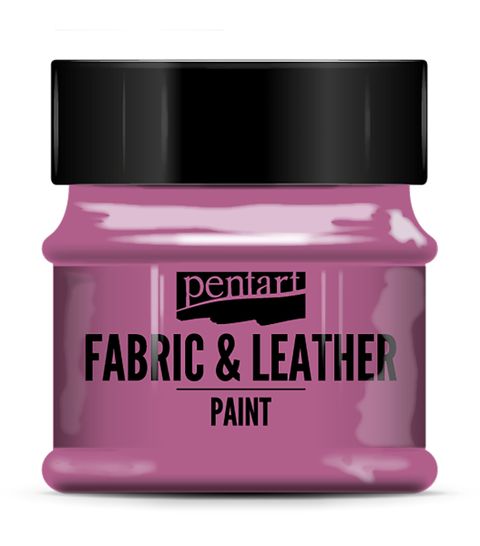 Obrázek produktu: Barva na kůži a textil 50 ml MAGENTA