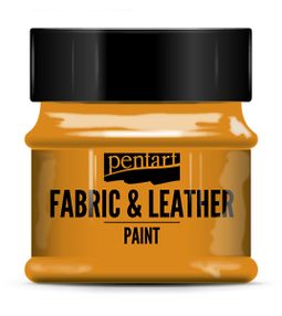 Obrázek produktu: Barva na kůži a textil 50 ml ORANŽOVÁ