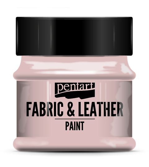 Obrázek produktu: Barva na kůži a textil 50 ml RŮŽOVÁ RŮŽE