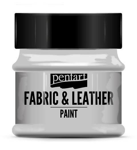 Obrázek produktu: Barva na kůži a textil 50 ml ŠEDÁ