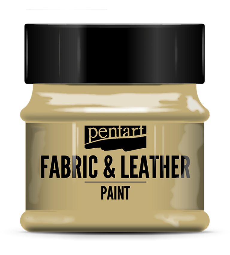 Pentart Barva na kůži a textil PENTART 50 ml SVĚTLÁ HNĚDÁ