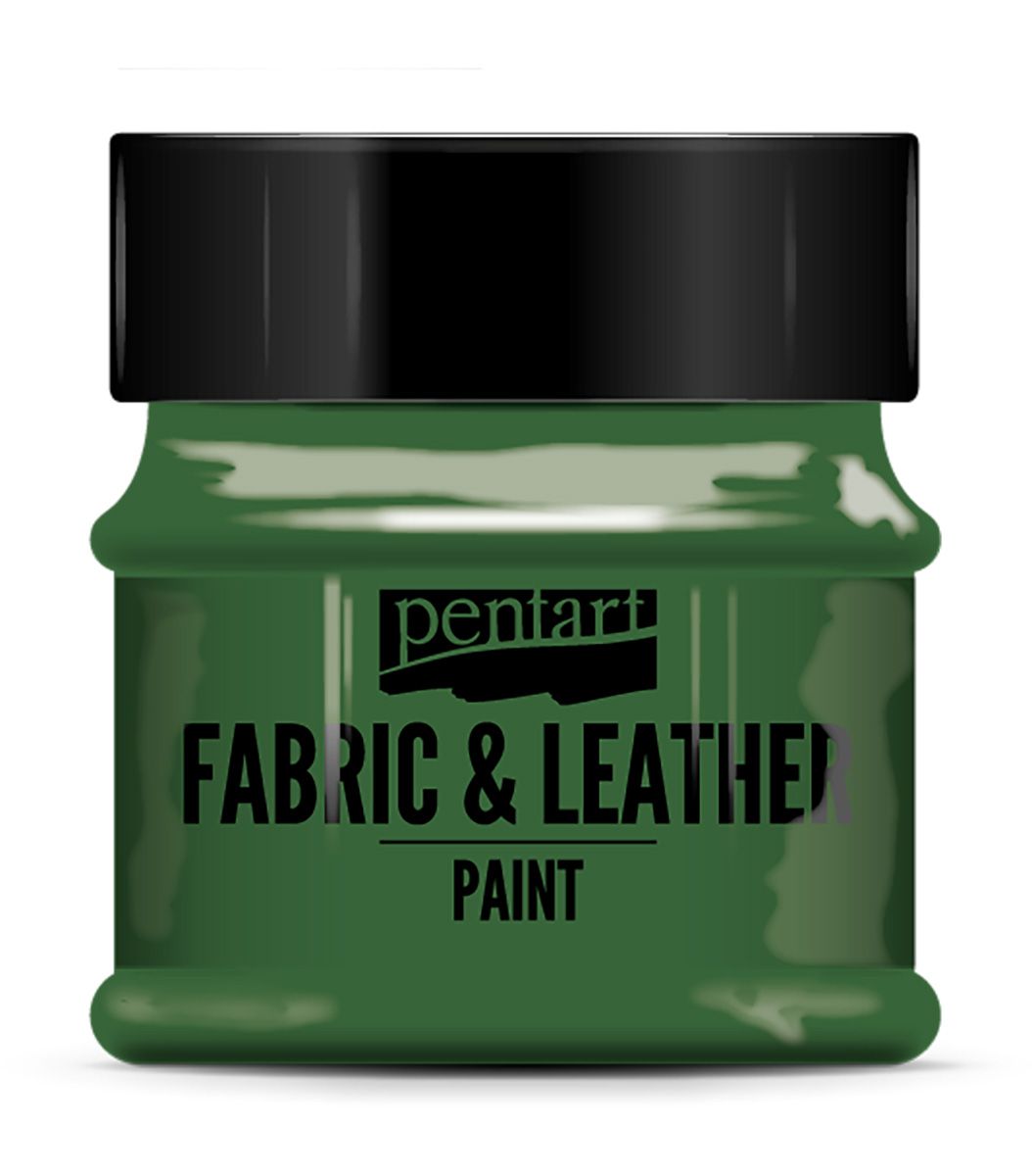 Barva na kůži a textil 50 ml ZELENÁ