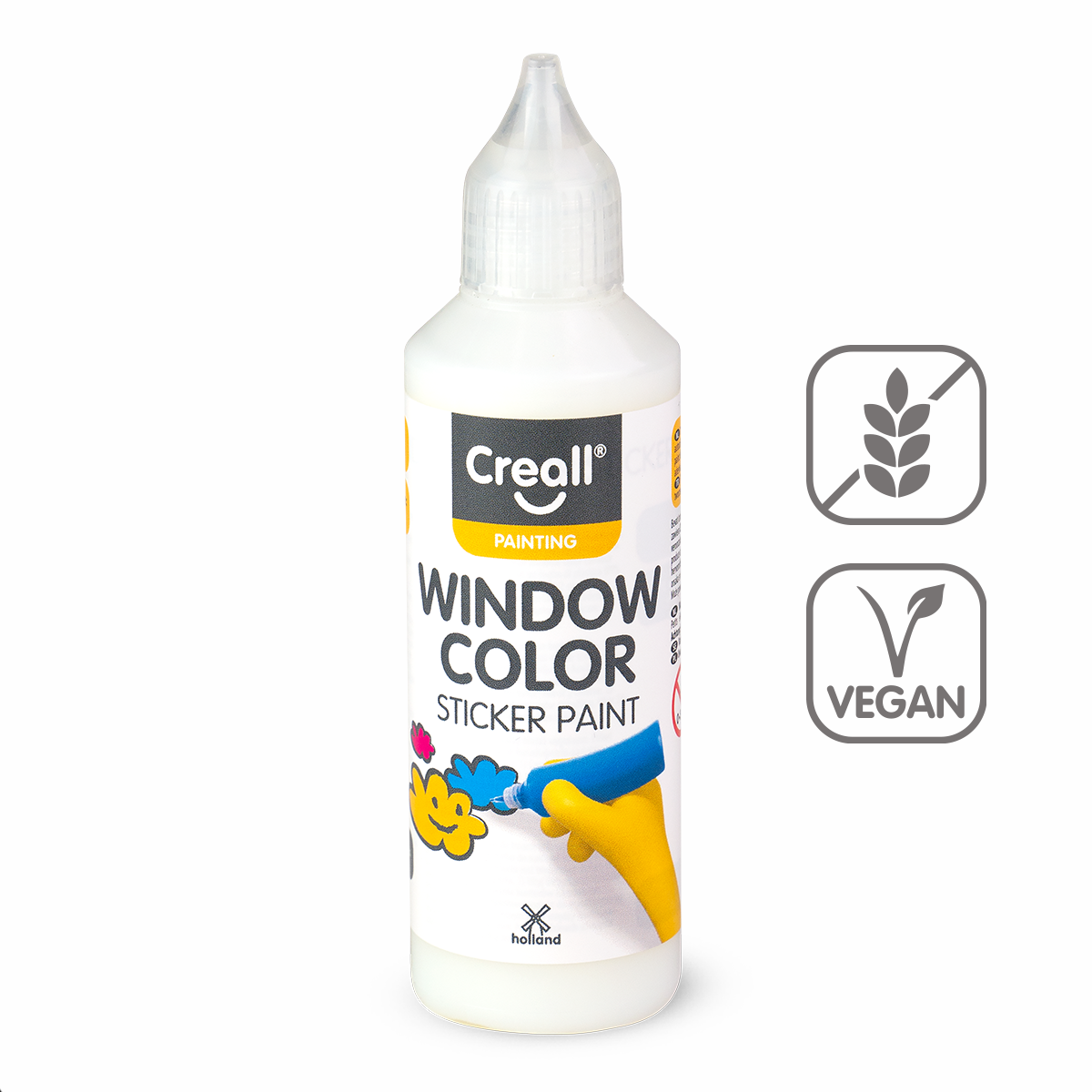 Barva na sklo Creall Window color, 80 ml, čirá