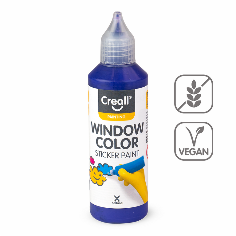 Barva na sklo Creall Window color, 80 ml, fialová