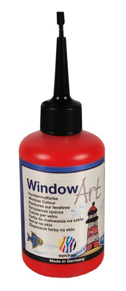 Obrázek produktu: Barva na sklo Nerchau 80 ml - červená