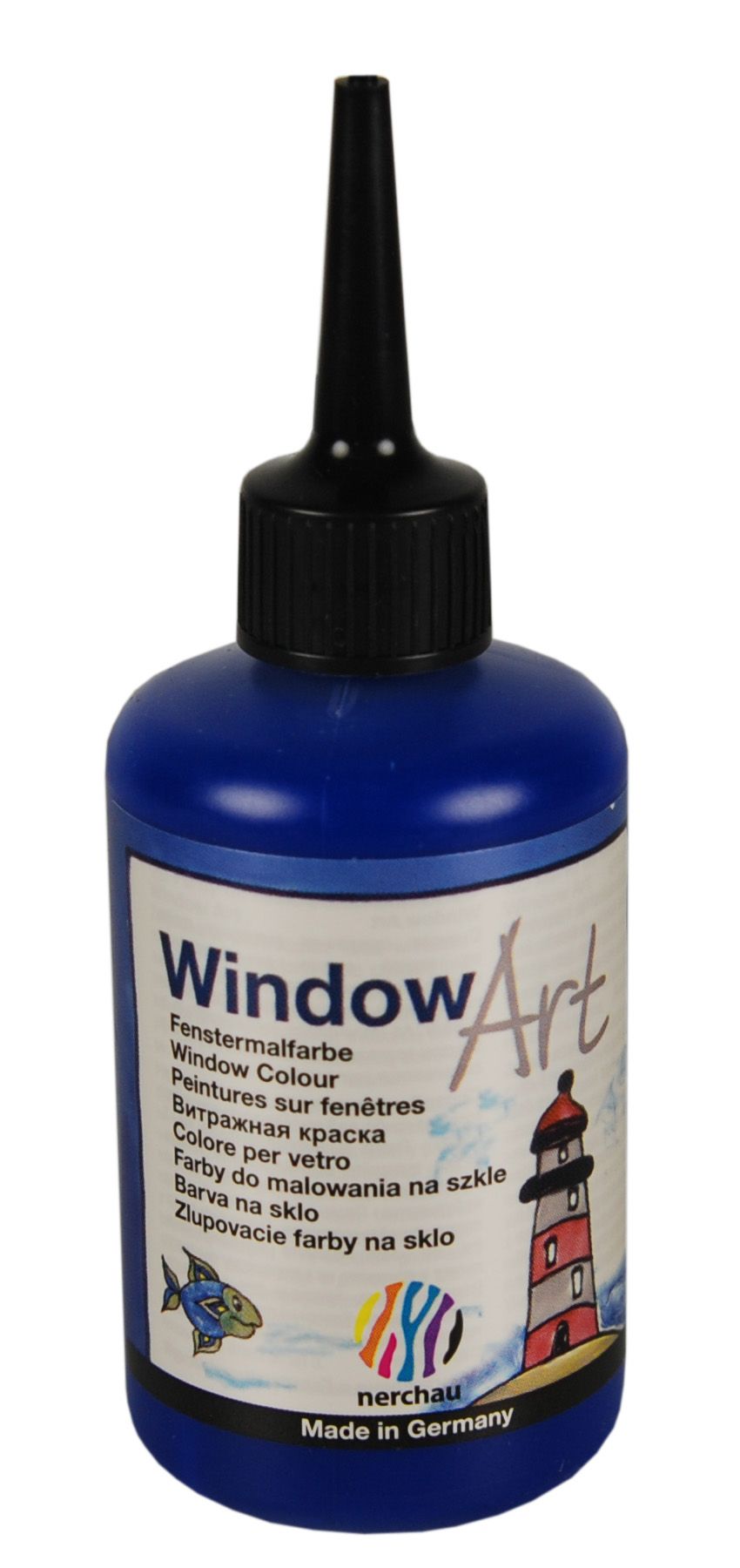 Barva na sklo Nerchau 80 ml - kobalt modrá